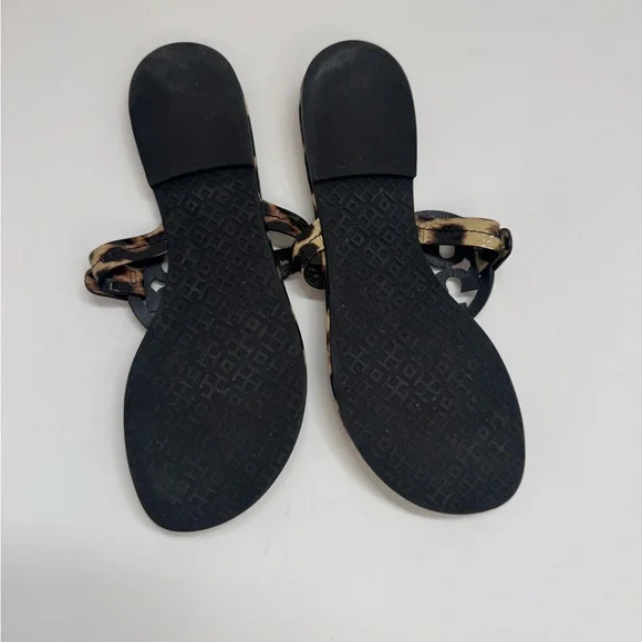 Tory Burch Animal Print Sandals - Picture 2 of 3